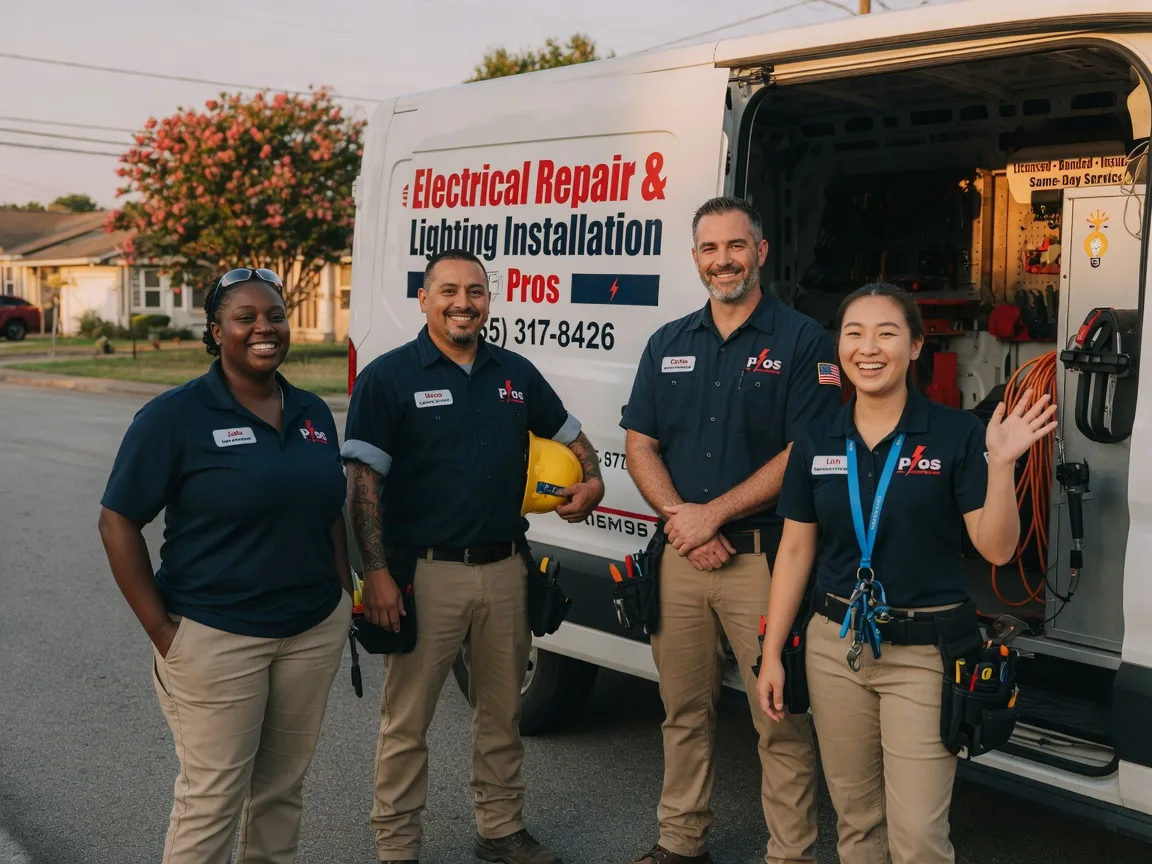 Licensed Electrician company in Flomot, TX